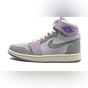 Jordan 1 high Zoom Air Barely Grape women’s purple and gray sneaker 9.5 Nike